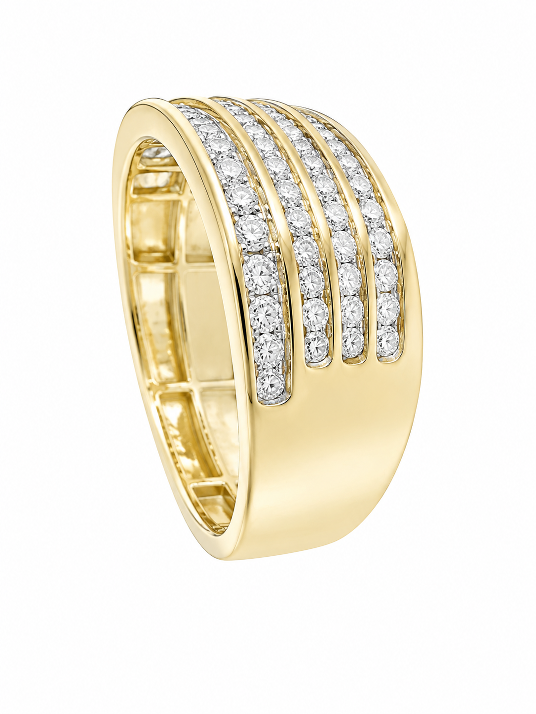 Mens Diamond Wedding Band
