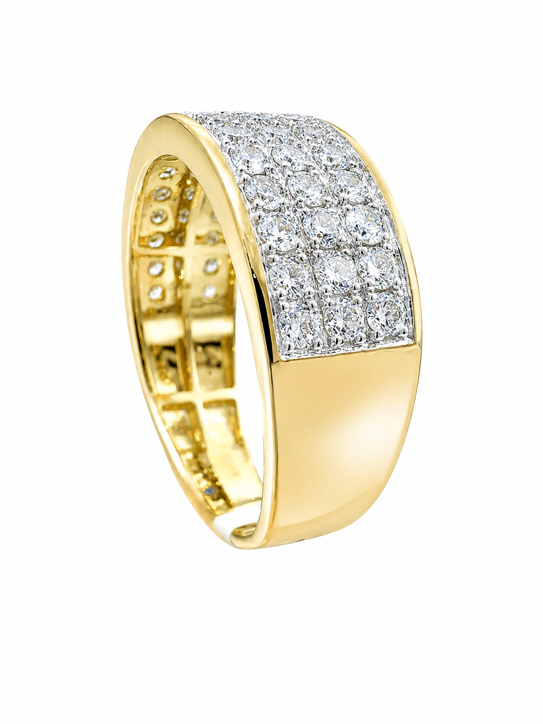 Mens Diamond Wedding Band