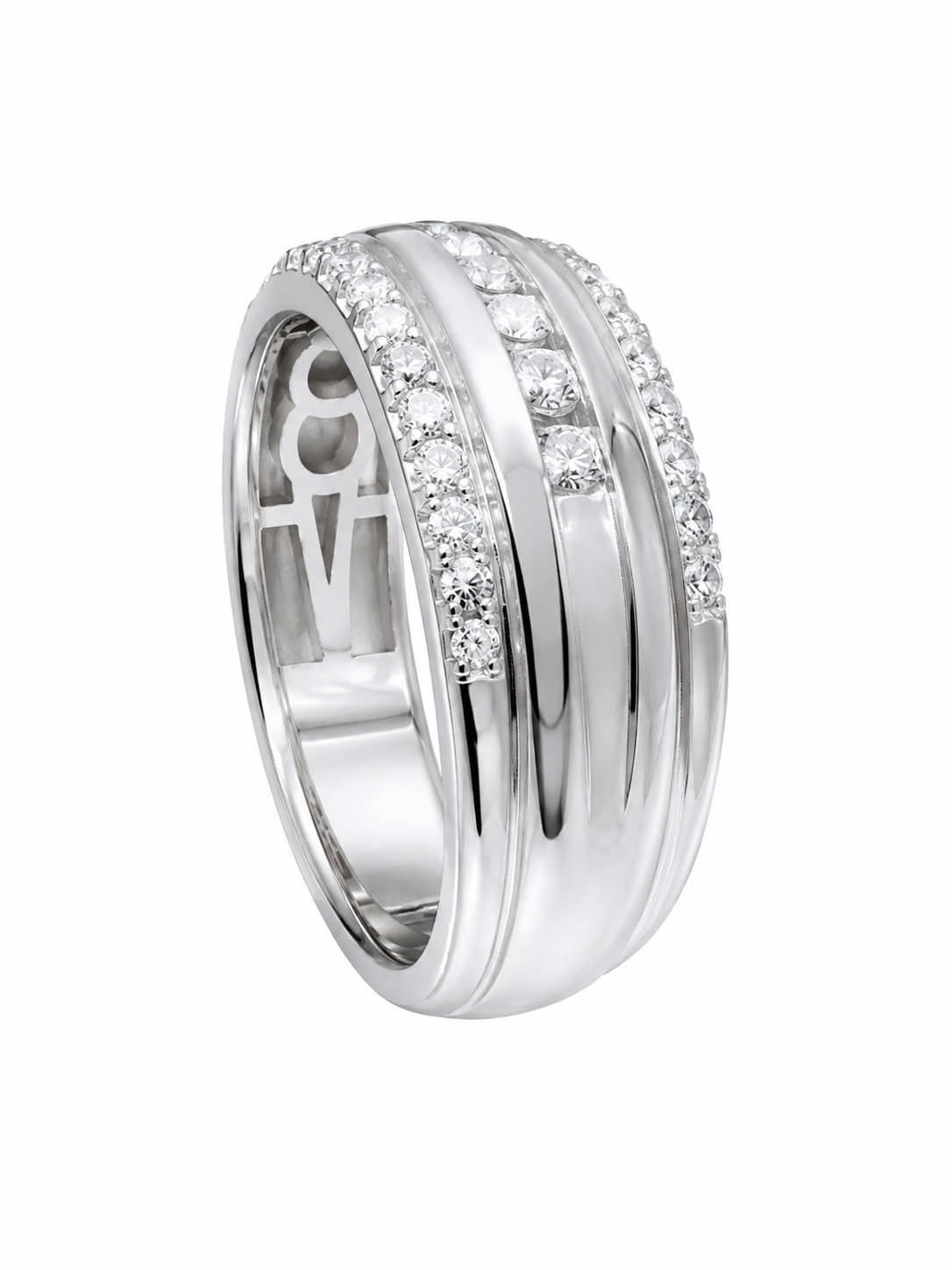 Mens Diamond Wedding Band