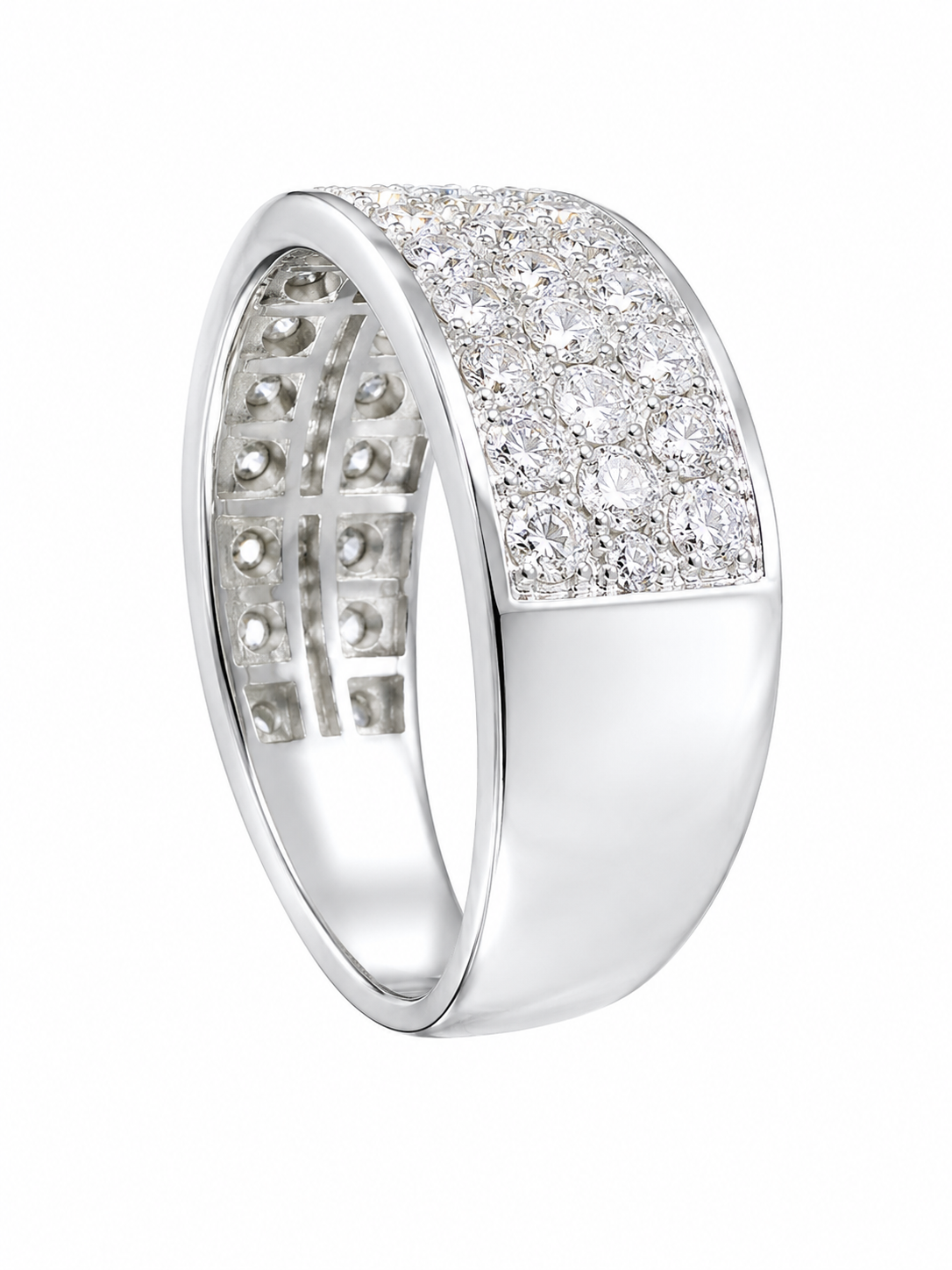 Mens Dioamond Wedding Band