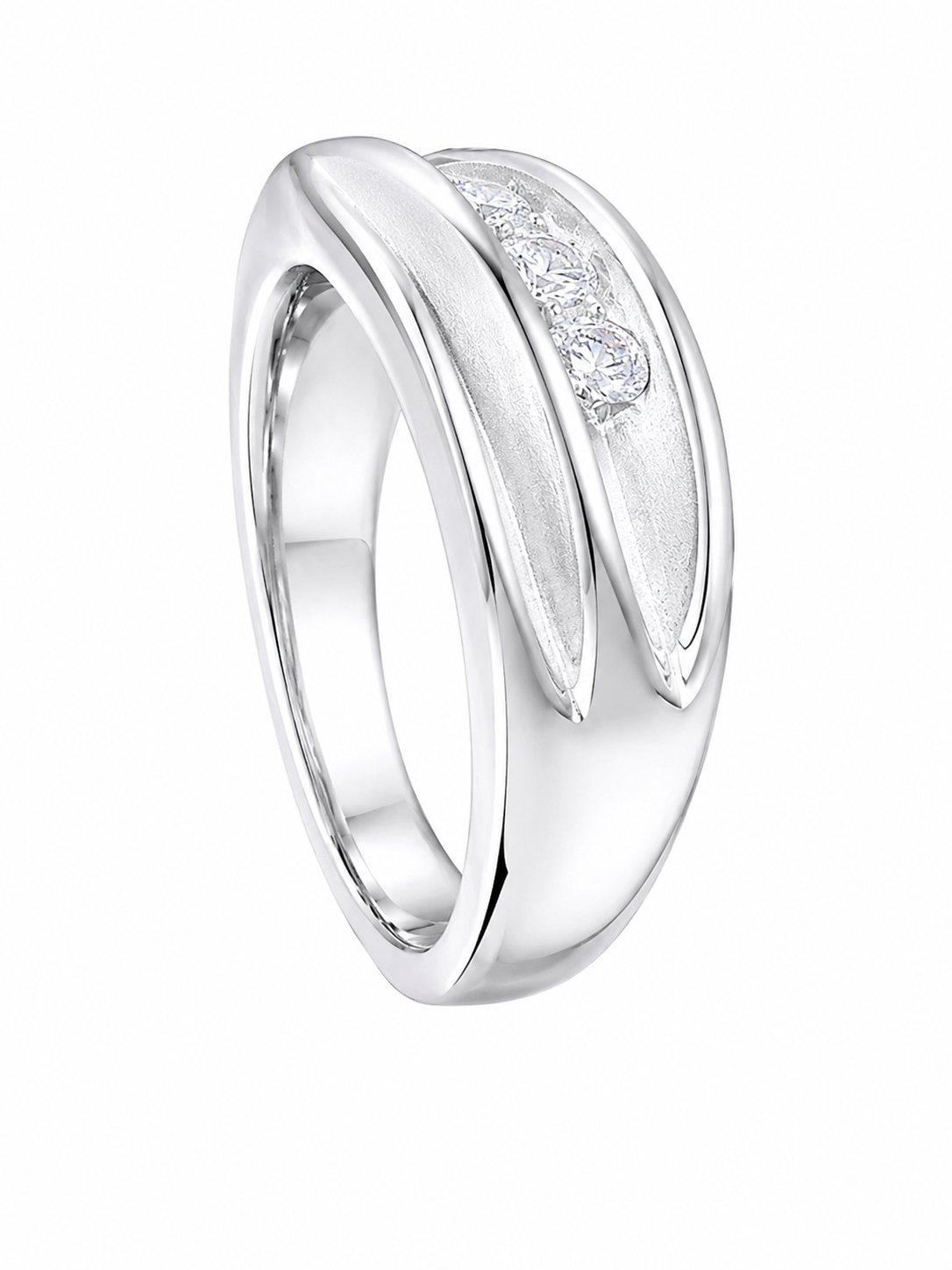 Mens Diamond Wedding Band