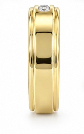 Mens Diamond Wedding Band