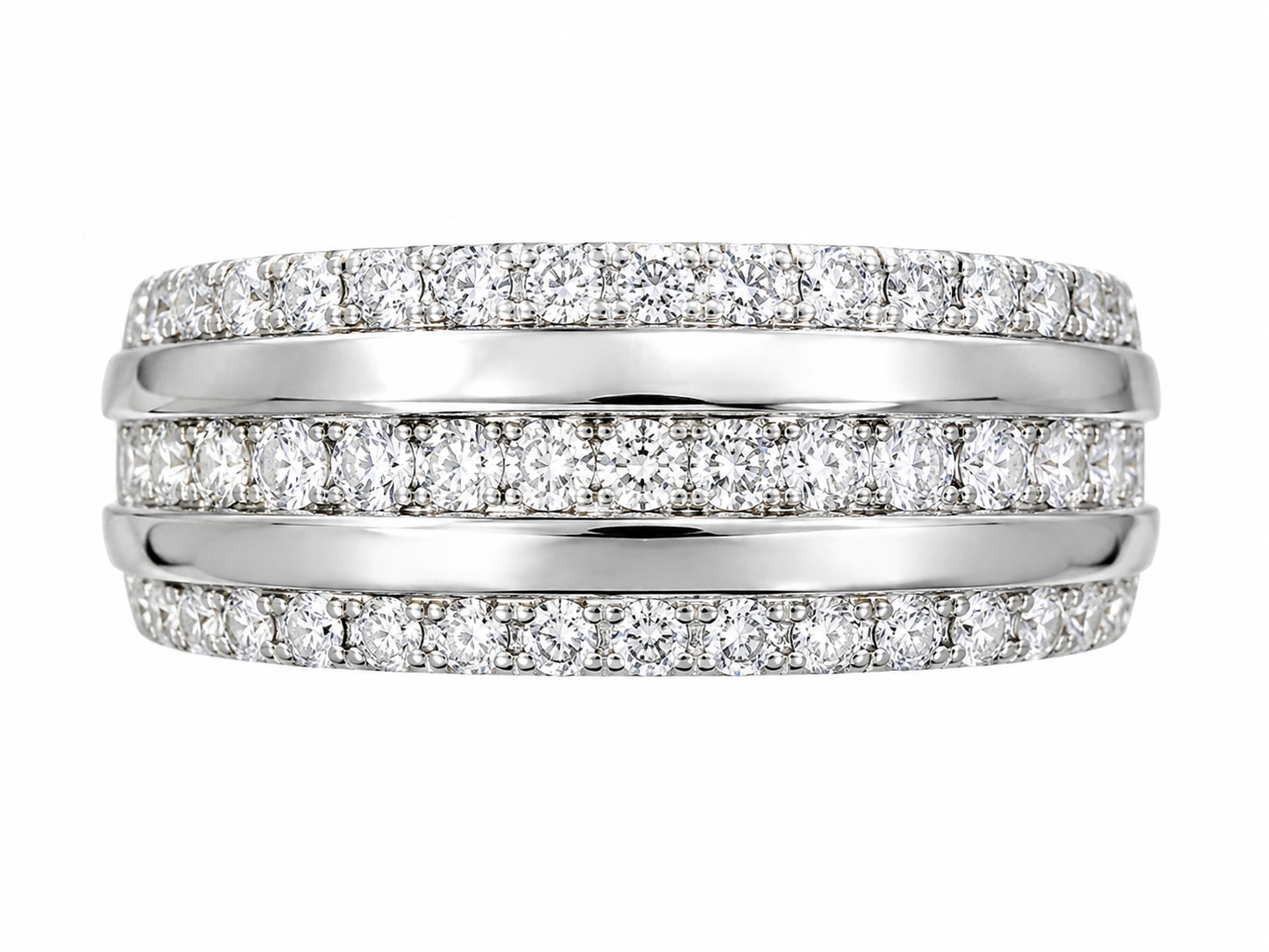 Mens Diamond Wedding Band