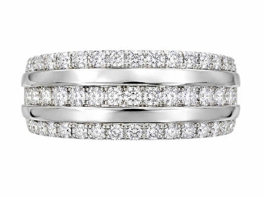 Mens Diamond Wedding Band