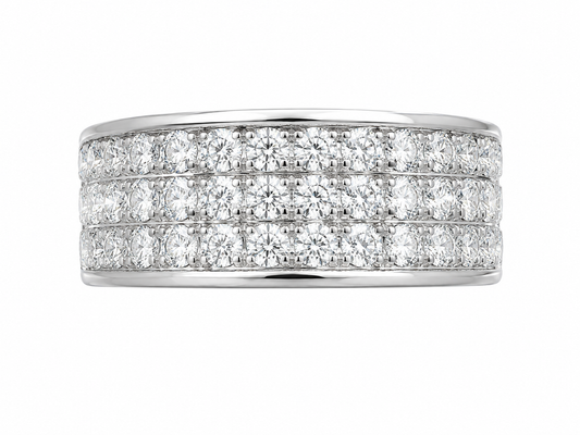 Mens Dioamond Wedding Band