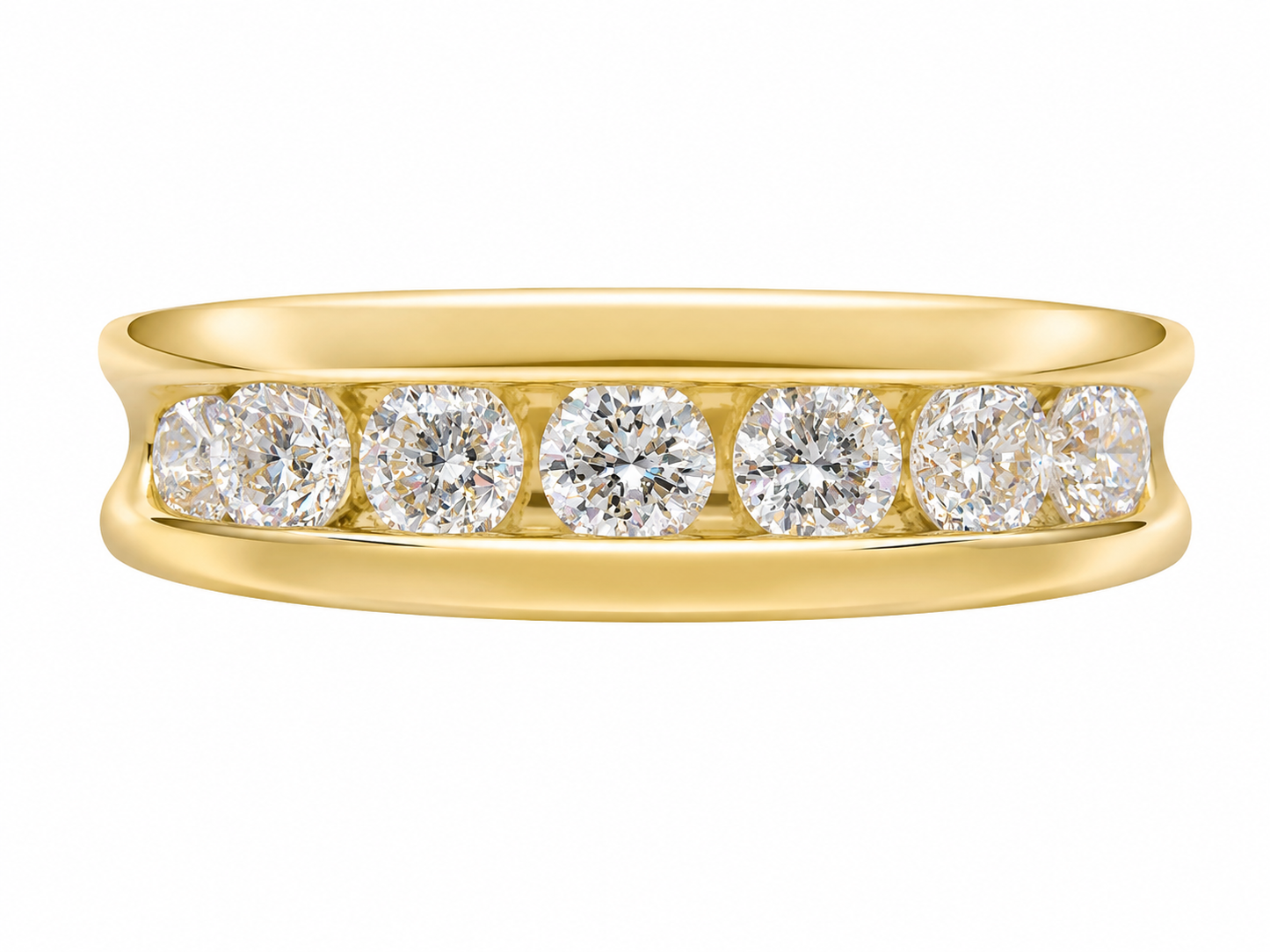 Mens Diamond Wedding Band