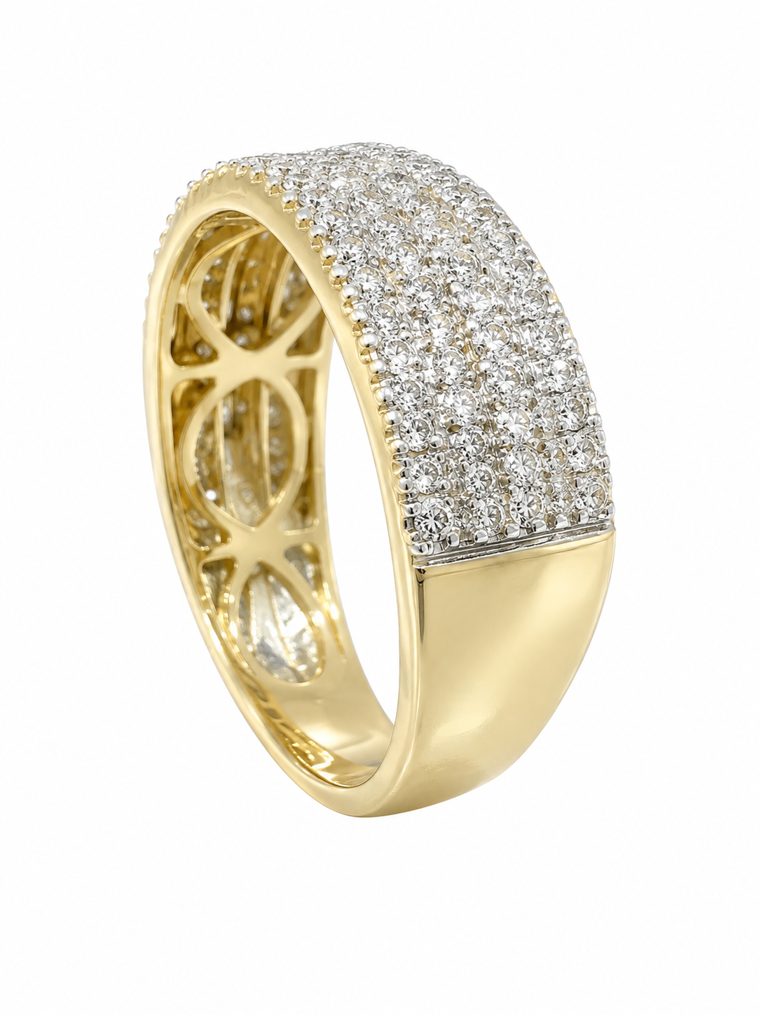 Mens Diamond Wedding Band